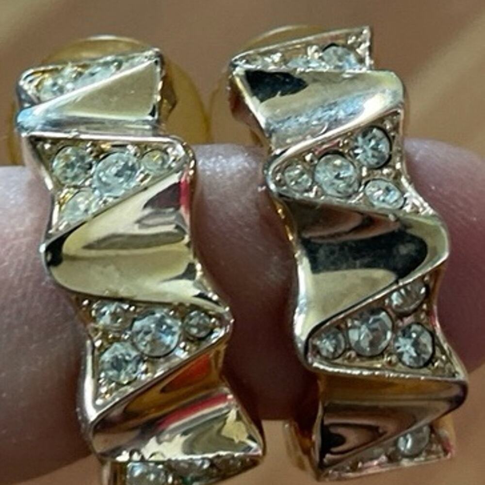 Vintage Stainless Steel Earrings